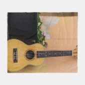 Phantastisch Bass Guitar Fleecedecke (Vorderseite (Horizontal))