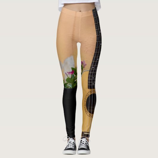 Phantastisch Bass Guitar Leggings (Vorderseite)