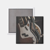 Phantastisch Bass Guitar Magnet (Vorderseite/Rückseite)