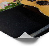 Phantastisch Bass Guitar Poster (Ecke)