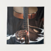 Phantastisch Bass Guitar Wandteppich (Vorderseite (Horizontal))
