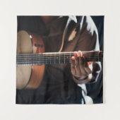 Phantastisch Bass Guitar Wandteppich (Vorderseite)
