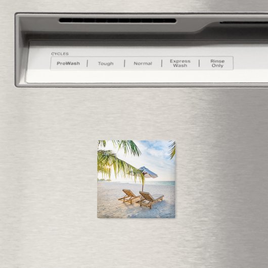 Phantastisch Beach Sunset Magnet (In Situ (Geschirrspüler))