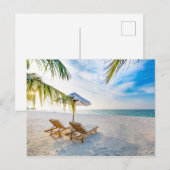 Phantastisch Beach Sunset Postkarte (Vorne/Hinten)