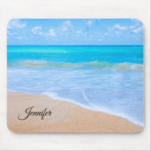 Phantastisch Beach Tropical Scene Foto Custom Mousepad (Vorne)