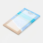 Phantastisch Beach Tropical Scene Foto Hochzeit Post-it Klebezettel (angewinkelt)