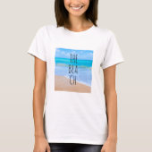 Phantastisch Beach Tropical Scene Foto T-Shirt (Vorderseite)
