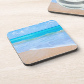 Phantastisch Beach Tropical Scene Foto Untersetzer (Linke Seite)