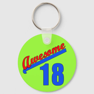 Phantastisch bei 18 Jahren 18. Geburtstag Schlüsselanhänger