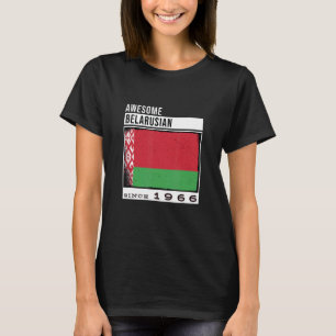 Phantastisch belarussisch Seit 1966 belarussisch 5 T-Shirt