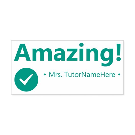 "Phantastisch!" Bestätigung Rubber-Briefmarke Permastempel (Design)