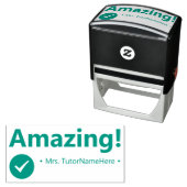 "Phantastisch!" Bestätigung Rubber-Briefmarke Permastempel (Beispiel)