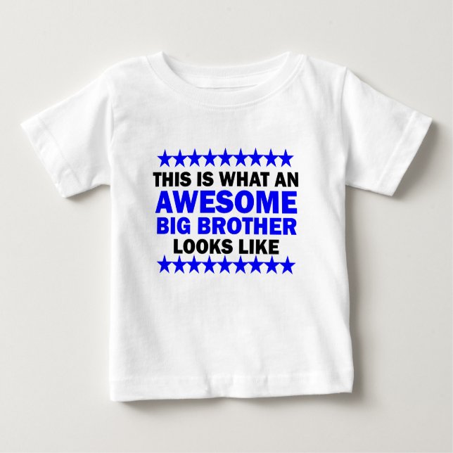 Phantastisch Big Brother Baby T-shirt (Vorderseite)
