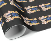 Phantastisch Big Brother Cool Dog Geschenkpapier (Rolleneckpunkt)
