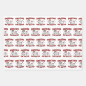 Phantastisch Big Sister - Kitty Cats Red Hearts Geschenkpapier Set (Vorderseite)