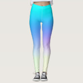 Phantastisch Blue Boom Leggings #2 (Vorderseite)