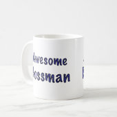 Phantastisch Bossman Kaffeetasse (Vorderseite Links)