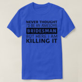 Phantastisch Bridesman T-Shirt (Design vorne)