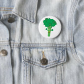 Phantastisch Broccoli Funny Gemüse Button (Beispiel)