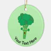 Phantastisch Broccoli Funny Gemüse Keramik Ornament (Links)