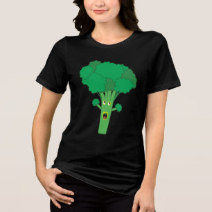 Phantastisch Broccoli Funny Gemüse Tri-Blend Shirt