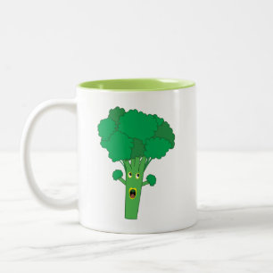 Phantastisch Broccoli Funny Gemüse Zweifarbige Tasse