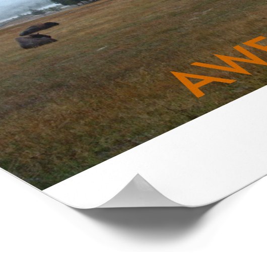 Phantastisch Buffalo Poster (Ecke)