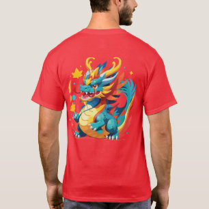 Phantastisch Cartoon Dragon T - Shirt
