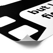 Phantastisch Cast Funny Poster Sign (Ecke)