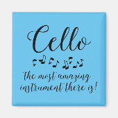 Phantastisch Cello Magnet (Vorne)
