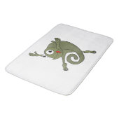 Phantastisch Chameleon Badematte (Schrägansicht)