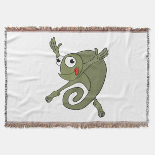 Phantastisch Chameleon Decke