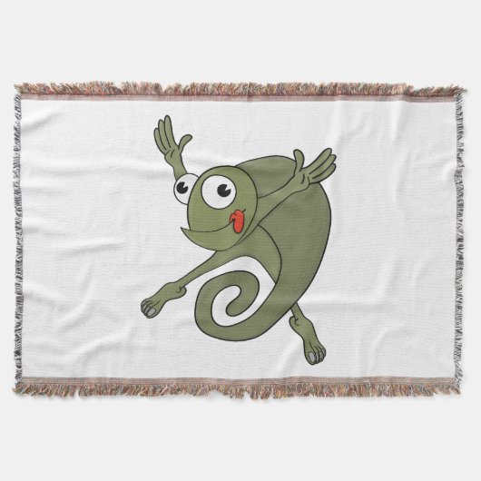 Phantastisch Chameleon Decke (Vorderseite)