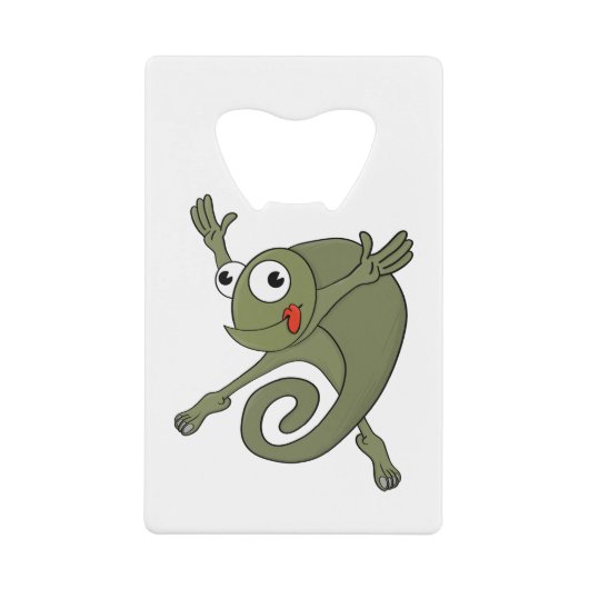 Phantastisch Chameleon Geldbeutel Flaschenöffner (Vorderseite)