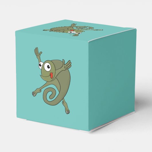 Phantastisch Chameleon Geschenkschachtel (Rückseite)