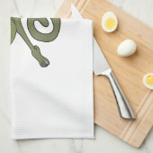 Phantastisch Chameleon Geschirrtuch (Viertel Falte)