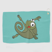 Phantastisch Chameleon Golfhandtuch (Horizontal)