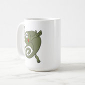 Phantastisch Chameleon Kaffeetasse (Vorderseite Links)