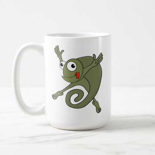 Phantastisch Chameleon Kaffeetasse (Links)