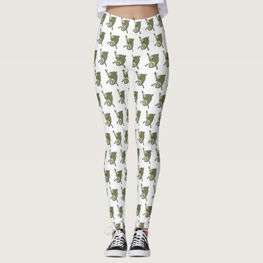 Phantastisch Chameleon Leggings (Vorderseite)