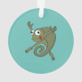 Phantastisch Chameleon Ornament (Rückseite)