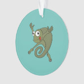 Phantastisch Chameleon Ornament (Vorderseite)