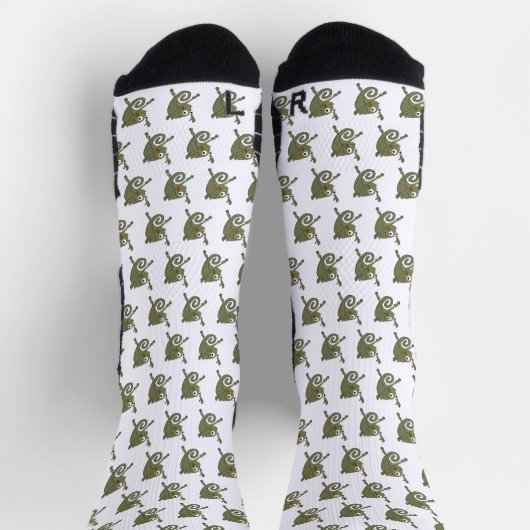 Phantastisch Chameleon Socken (Oben)