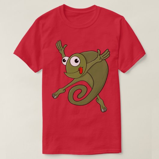 Phantastisch Chameleon T-Shirt (Design vorne)