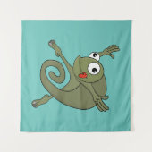 Phantastisch Chameleon Wandteppich (Vorderseite (Horizontal))