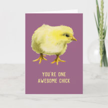 Phantastisch Chick Funny Baby Chicken Geburtstag