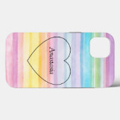 Phantastisch, Cool, Regenbogenherz Case-Mate iPhone Hülle (Rückseite (Horizontal))