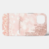 Phantastisch, Cool, rosa Funkelnd Case-Mate iPhone Hülle (Rückseite (Horizontal))