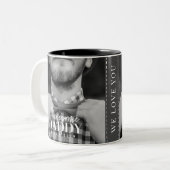 Phantastisch Daddy Seit 20XX Einfaches elegantes F Zweifarbige Tasse (Vorderseite Links)