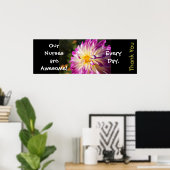 Phantastisch dank der Poster der Nurses Week (Heimbüro)